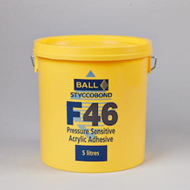 F46 Adhesive for vinyls and luxury vinyl tiles - 5 litre