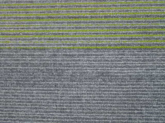 Gradus Trials Carpet Tiles - Clearance - Granny Smith - 100cm x 25cm