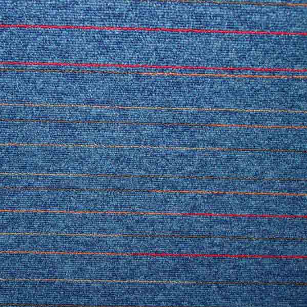 Modulyss First Lines Carpet Tiles - Blue 556 - 50cm x 50cm
